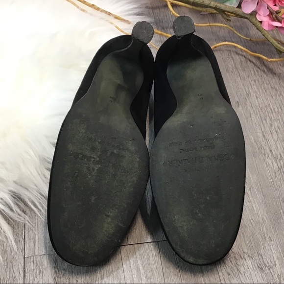 Donald J Pliner Couture Dame Suede Bow Heels - Picture 5 of 5